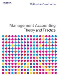 Management accounting - Begagnad bok